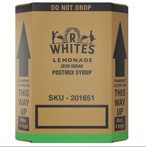 Whites zero sugar lemonade - sugar,