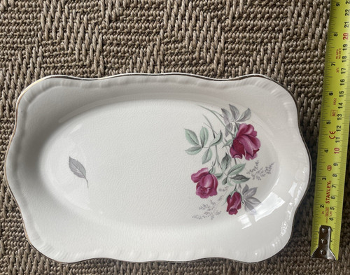 Alfred meakin floral oval - meakin,