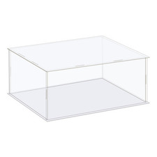 Acrylic Model Display Case Box Dustproof Protection Showcase for Collectibles