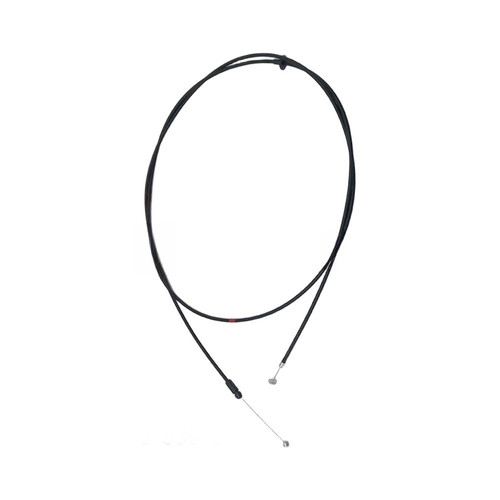 Front hood opening - front, cable