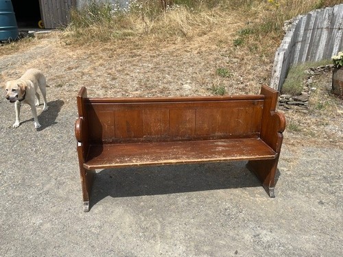 Church pew bench seat