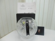 Waterford Crystal Seahorse Rose Bowl 8 inch With Certificate Made In Ireland New