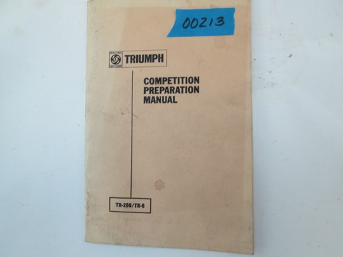 Triumph competition - triumph,