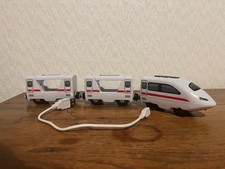 Playtime Chargeable Train works on brio track