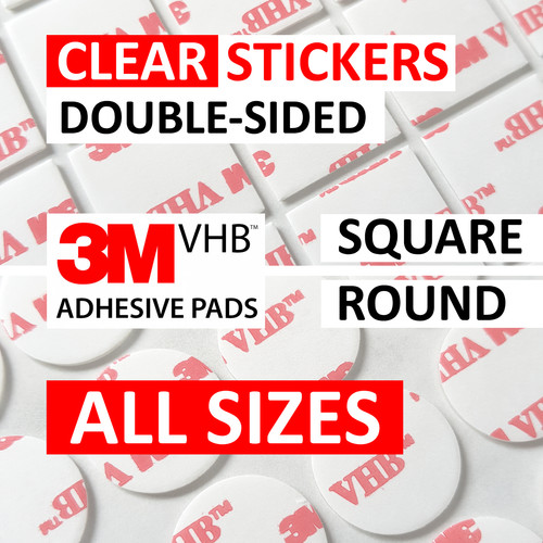 Clear double sided - clear,