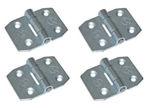 Locker door hinge - 4, x