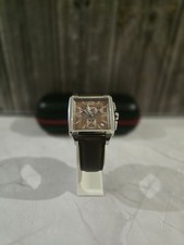 Tissot Men's Quadrato T005.517A Chronograph Quartz Watch 40mm Brown