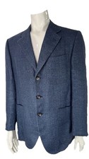 Pal Zileri Linen Jacket Blue