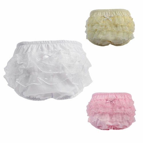Baby girls frilly - frilly, pants