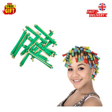 MR Perm Rods (0.7x9cm) Natural Long Short Hair PermRods with Elastic Rubber-5603