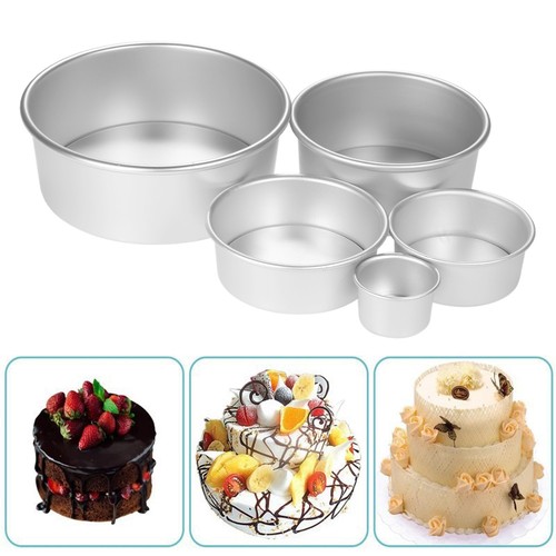 Round cake pan tin baking - pan,