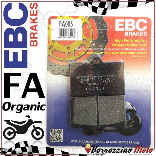 Brake pads front organic - brake, ebc