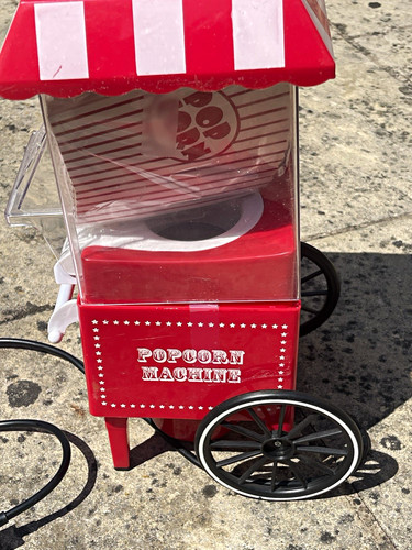 Vintage retro electric popcorn - vintage,