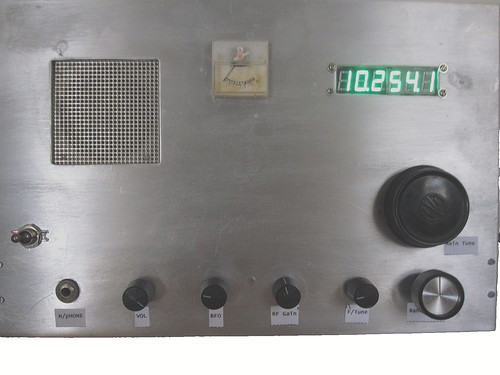 Superhet ham radio receiver - ham,
