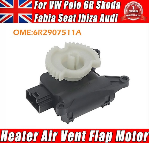 Heater air vent flap - flap, motor