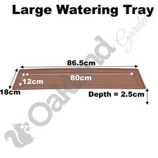 Large Watering Tray Windowsill Plant Pot Planter Saucer Water Drip Base Trays