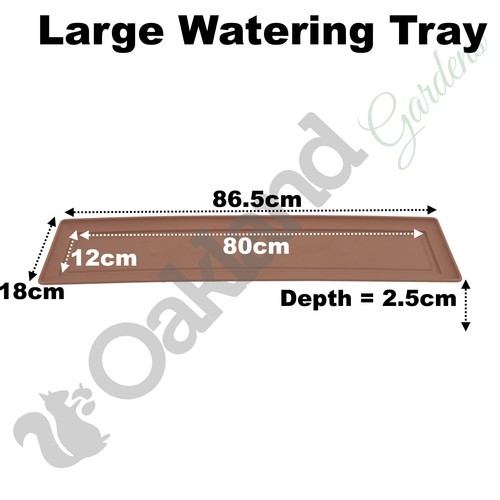 Large watering tray windowsill - large,