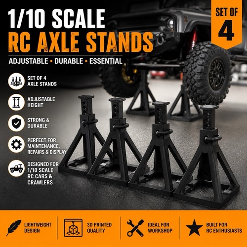 Car axle stands x4 - rc,