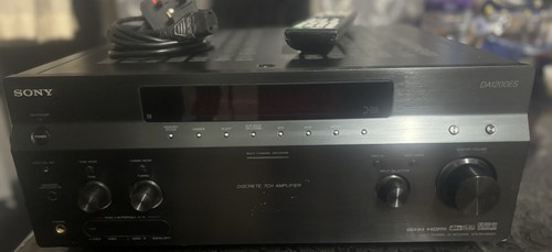 Sony str da1200es channel - sony, str-da1200es