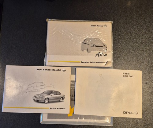 Opel astra 2001 user - opel, &