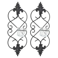 (2 Pieces) Wall Candle Holder