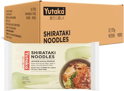 Yutaka white shirataki noodles - white,