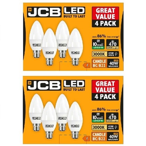 Jcb led candle - candle, b22