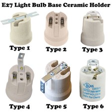 E27 Light Bulb Base Socket