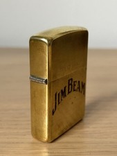Zippo Solid Brass Jim Beam
