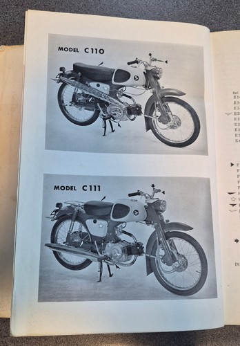 Honda c110 c111 parts - 50, list