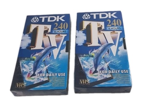 Tdk 240 vhs video - vhs, tapes