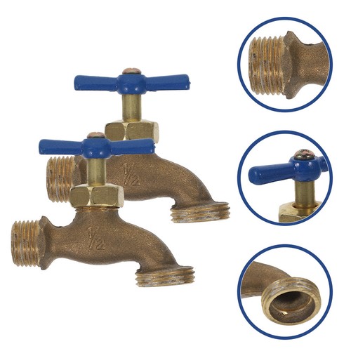 Durable brass garden - brass, tap