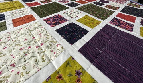 Handmade patchwork quilt - handmade,