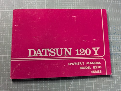 1975 datsun 120y model - 120y, (model