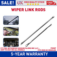 2Pcs Wiper Linkage Push Rods