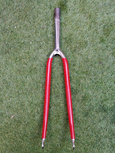 Steel road bike fork - bike,