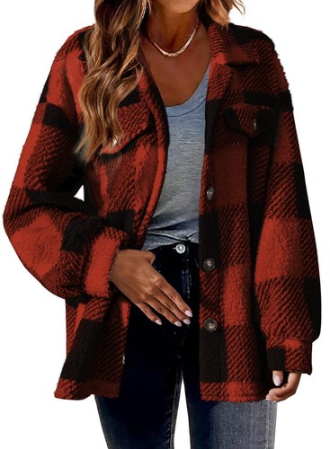 Flannel jacket women - flannel,