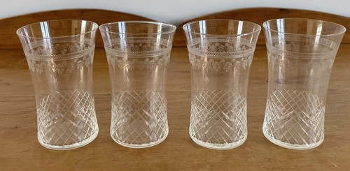 Set of4 antique vintage pall - antique,