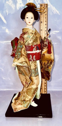 Geisha with fan - geisha,