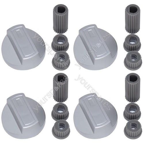 Universal chrome oven knob - universal,