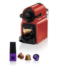 KRUPS Nespresso Inissia XN100 Pod Coffee Machine in Ruby Red