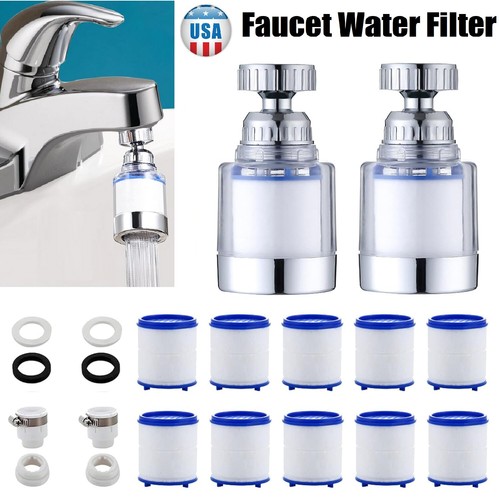Faucet water filter - 2×faucet, system