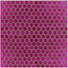 DESIGNERS GUILD FABRIC MANIPUR  COLOUR FUSCHIA FDG2832/11  CUT VELVET interiors-