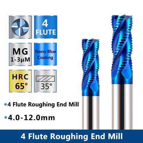 Roughing end mill - mill, 4