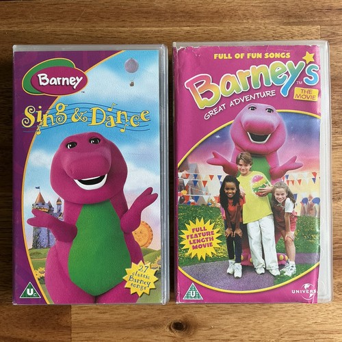 Vintage barney vhs tapes - 2,