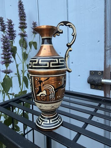 Vintage greek copper brass - greek,