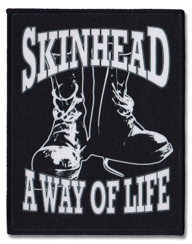 Skinhead sew patch - a, way