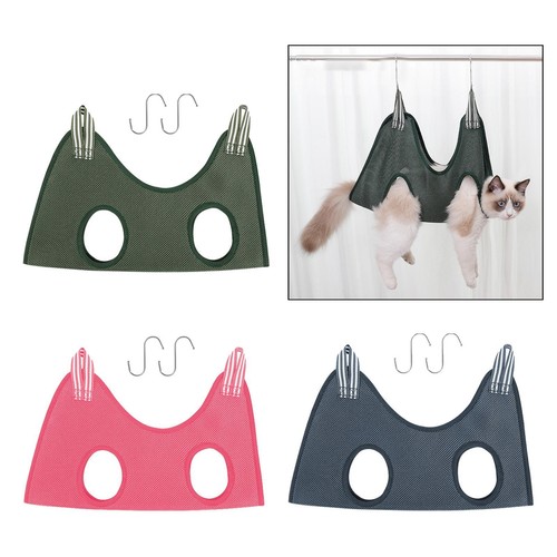 Cat grooming hammock - grooming, restraint
