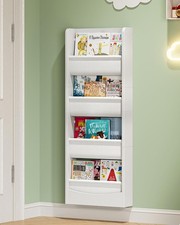 Kids Bookshelf Wall Mounted