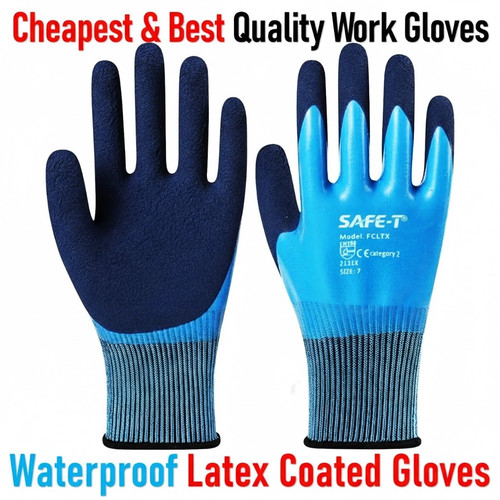 Waterproof latex coated work - waterproof,
